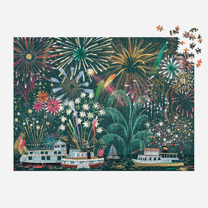 Fireworks Jubilee Foil Puzzle - 1000pc