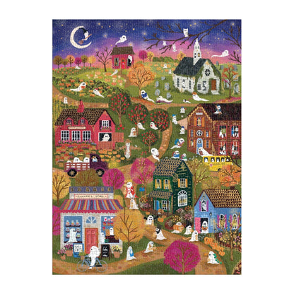 Joy Laforme Spooky Village 1000 Piece Foil Puzzle