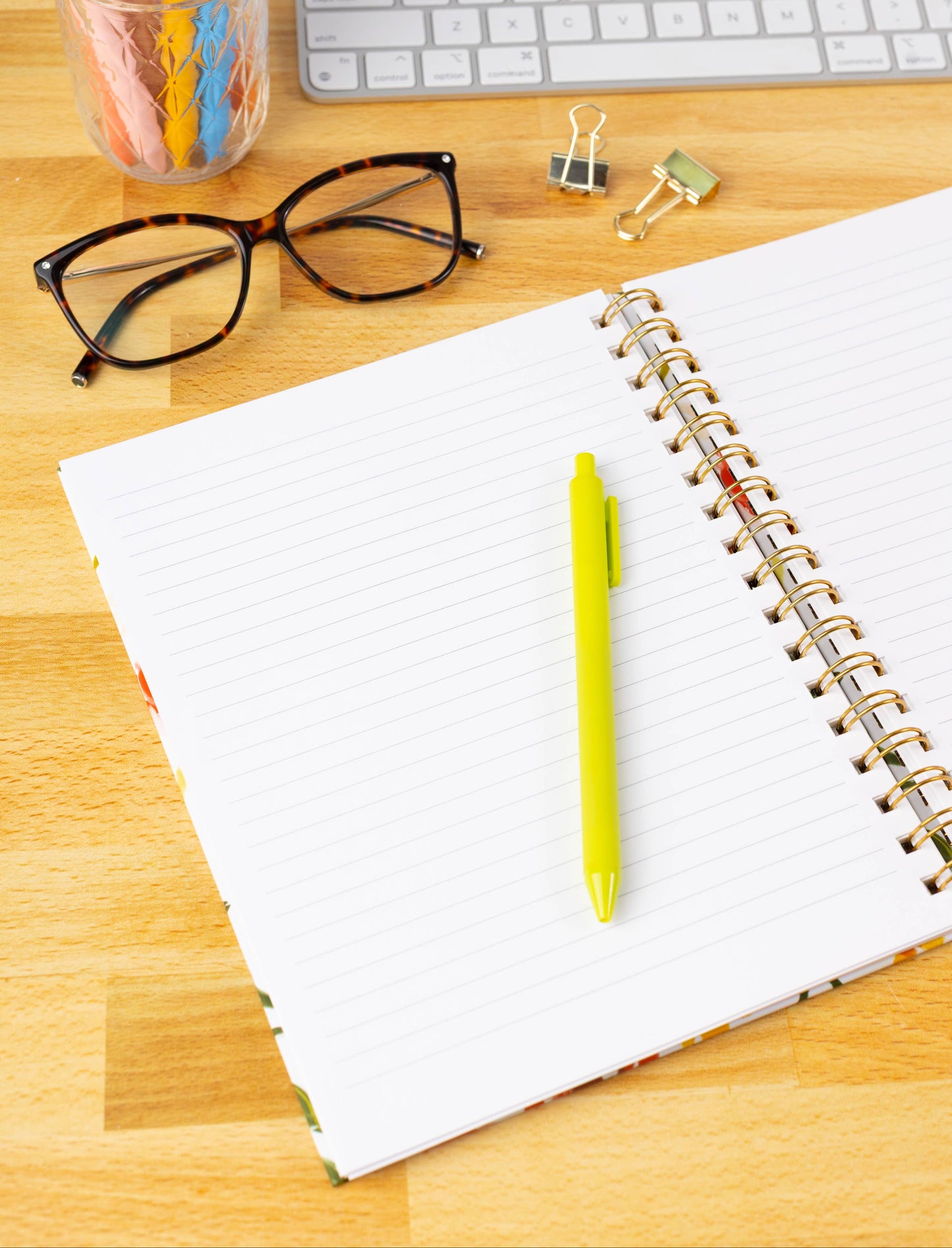 Primavera Hardcover Spiral Notebook