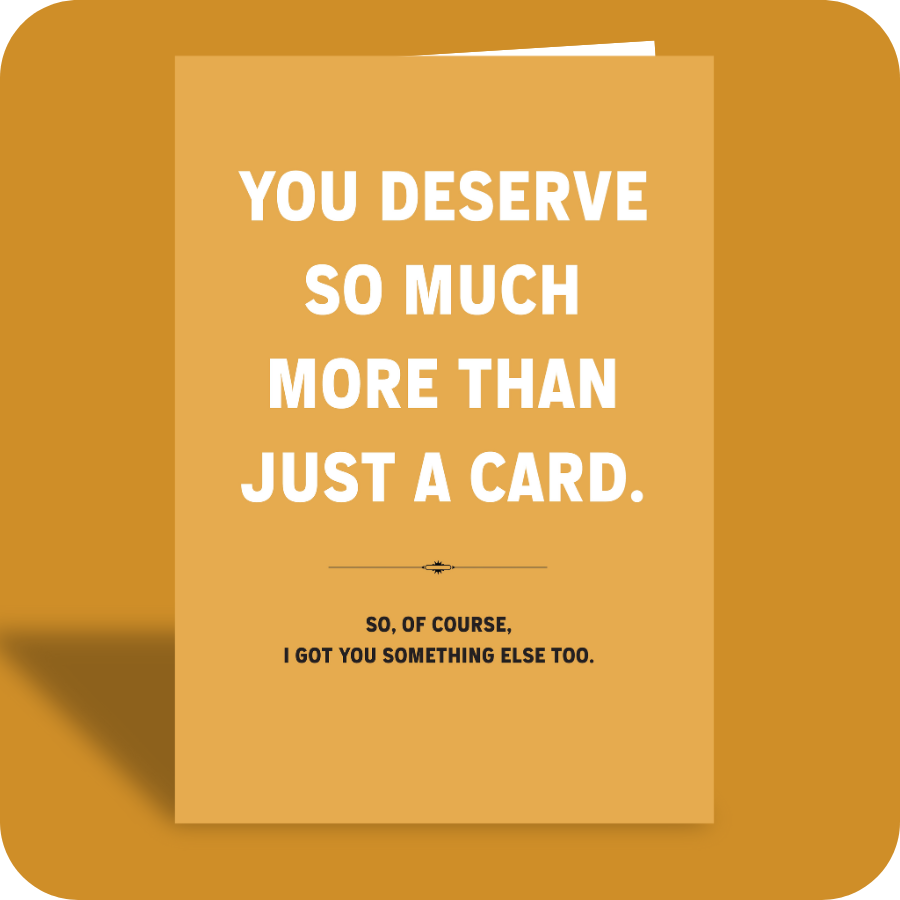 More Than Just a Card Birthday Card