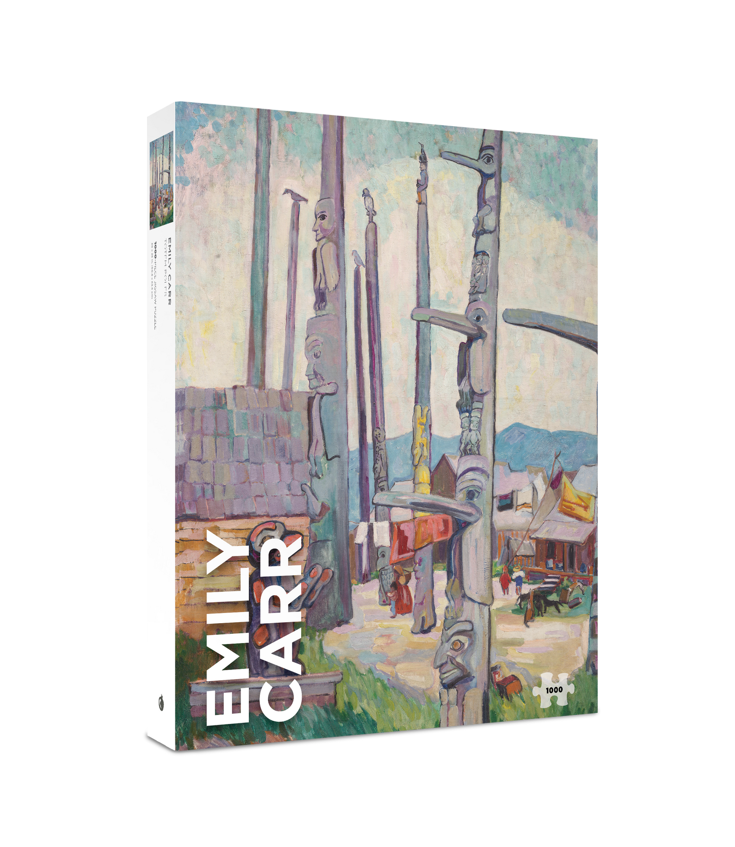 Emily Carr: Totem Poles Puzzle - 1000pc