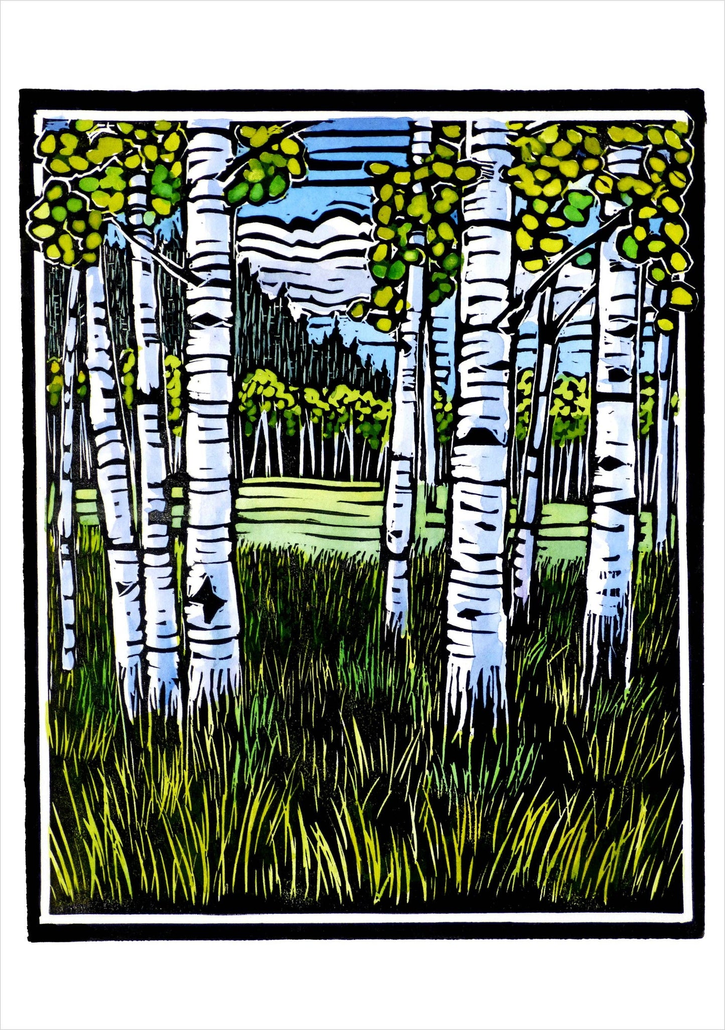 Molly Hashimoto: Trees Assroted Boxed Note Cards