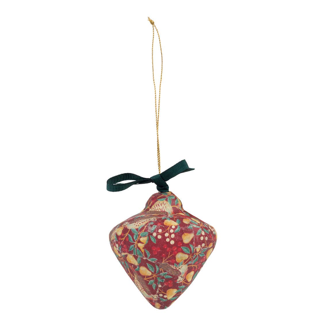 Vintage Handmade Partridge Christmas Decorations, 4 Styles