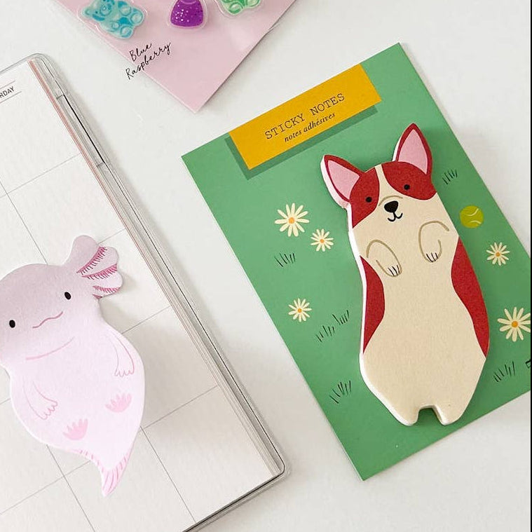 Cute Corgi Sticky Notes