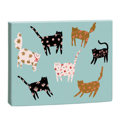 Cinnamon Chic Cat Thanks & Blank Assorted Boxed Note Cards