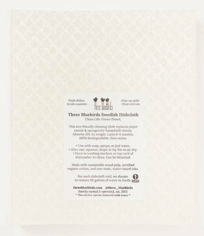 Big Heart Swedish Dishcloth
