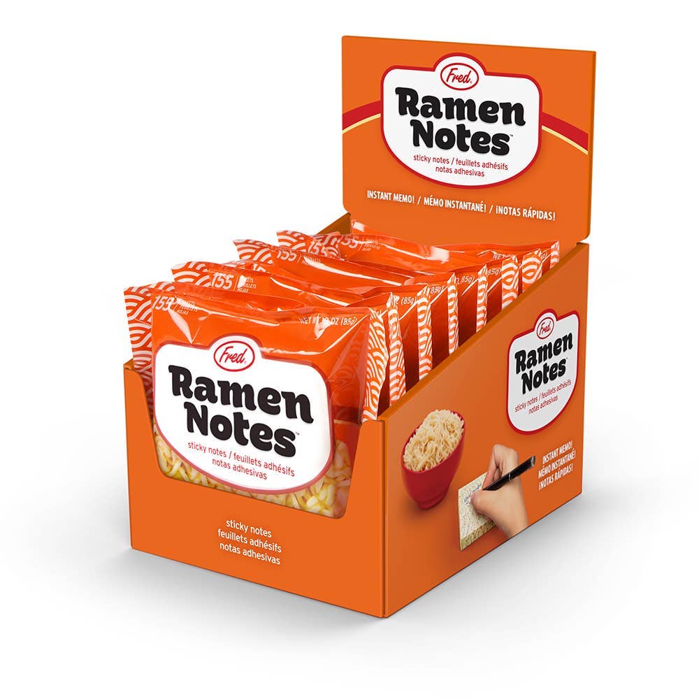 Ramen Noodle Sticky Notes