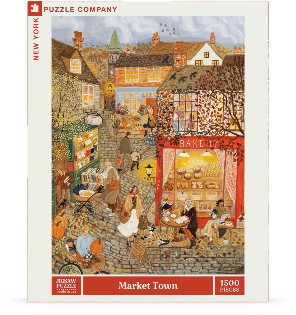 Market Town 1500 Piece Puzzle