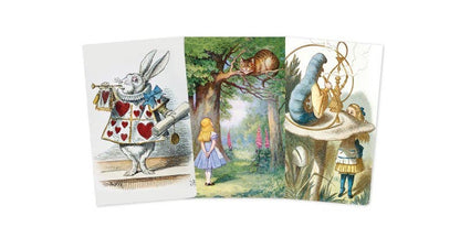 Alice In Wonderland: Set of 3 Mini Notebooks