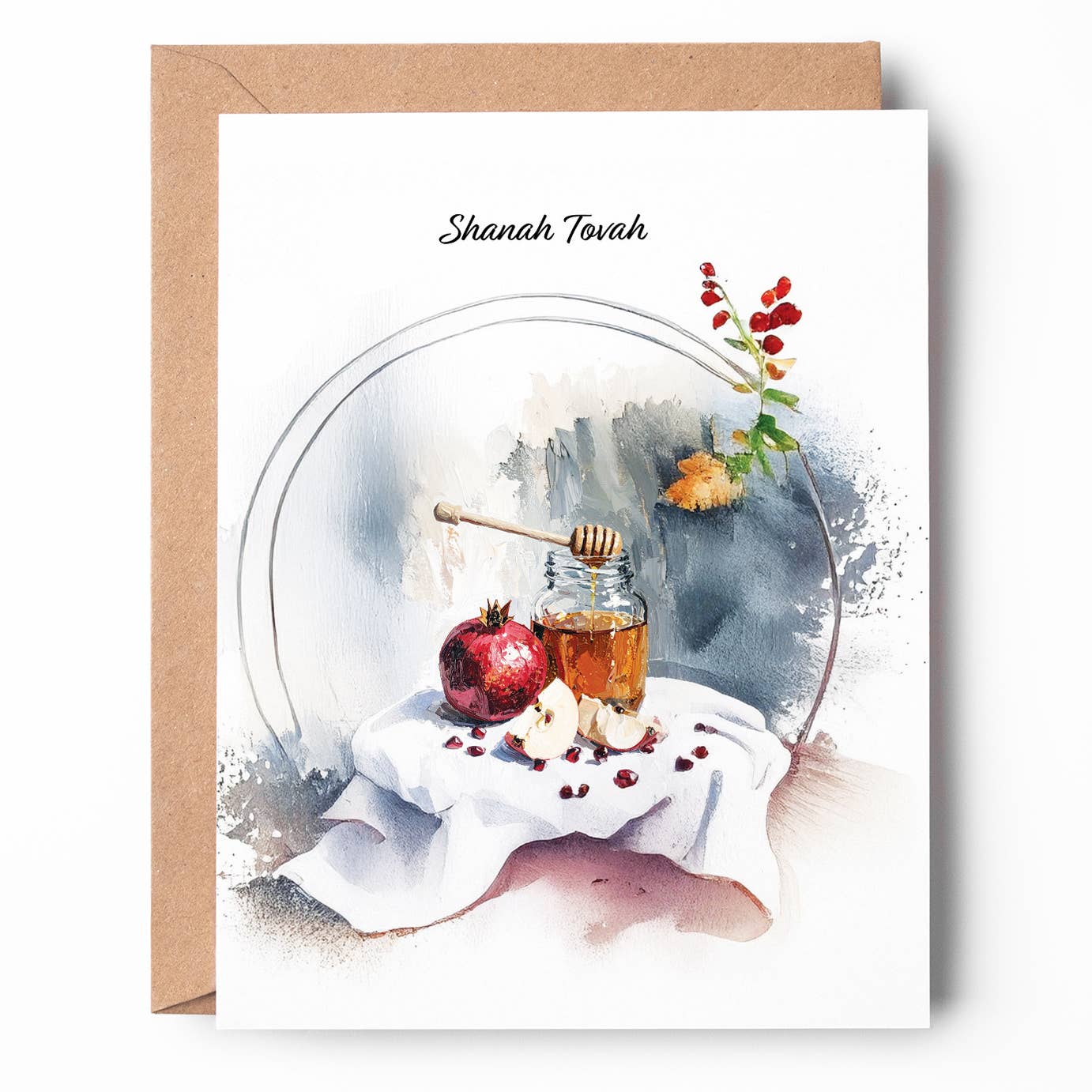 Still Life Rosh Hashanah Card