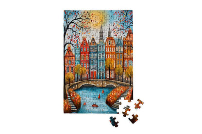 Fall On the Canals Micro Puzzle - 150pc