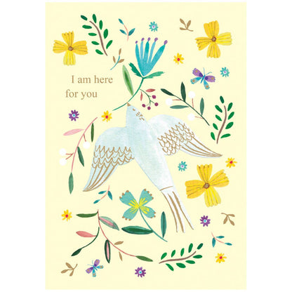Thoughtful Dove Petite Sympathy Card
