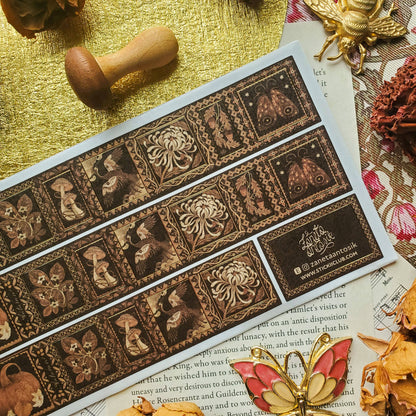 Autumn in Gold Washi Sticker Sheet