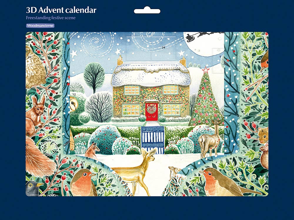 Winter Cottage Advent Calendar