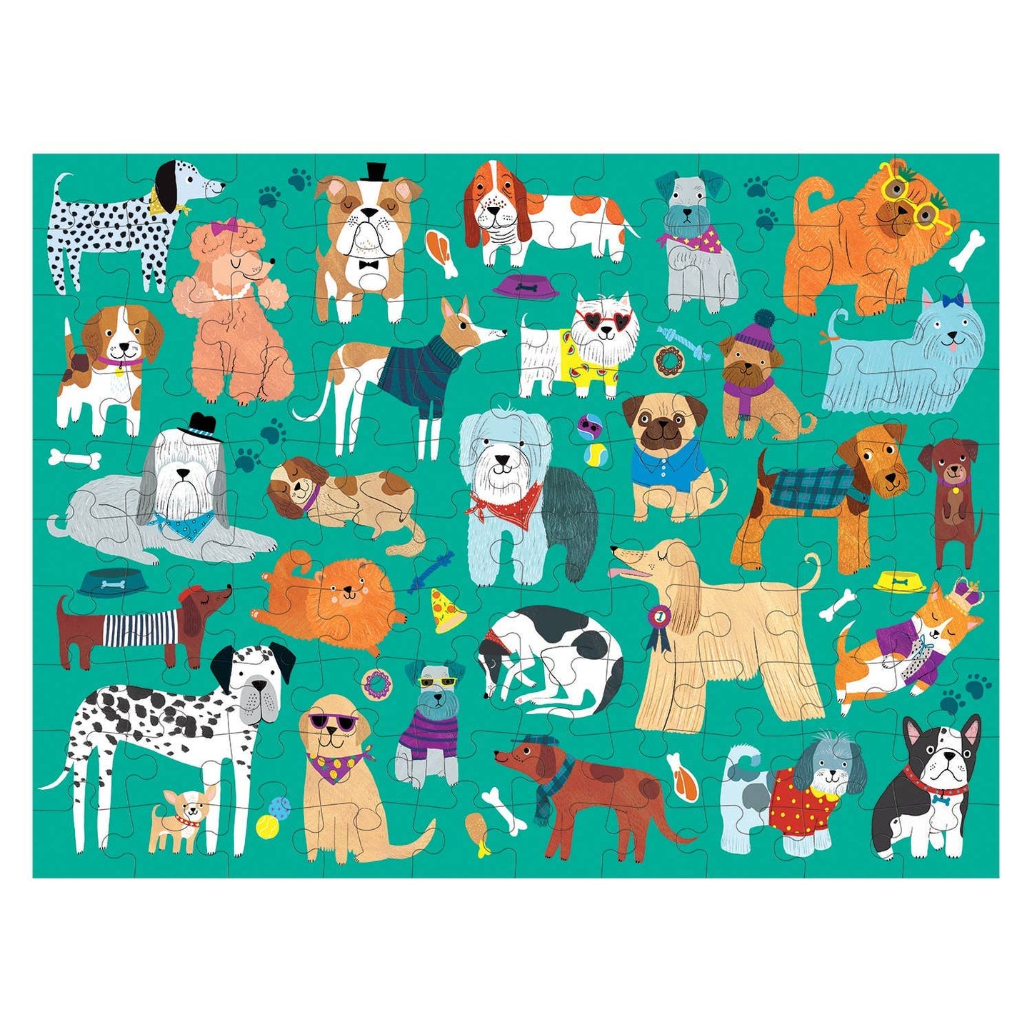 Cats & Dogs Double-Sided Puzzle - 100pc