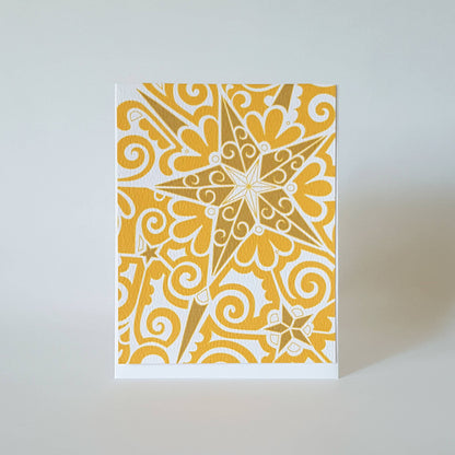 Star Holiday Card
