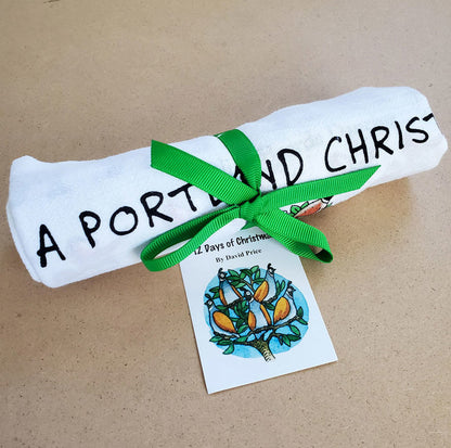 Portland Christmas Towel