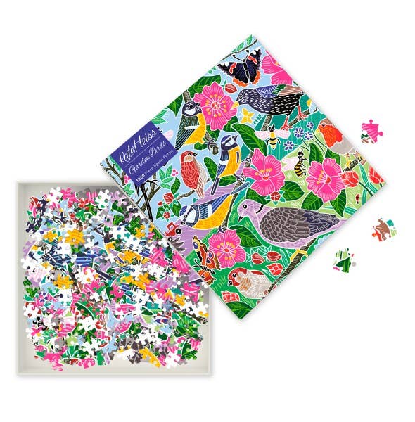Kate Heiss: Garden Birds 1000 Piece Puzzle