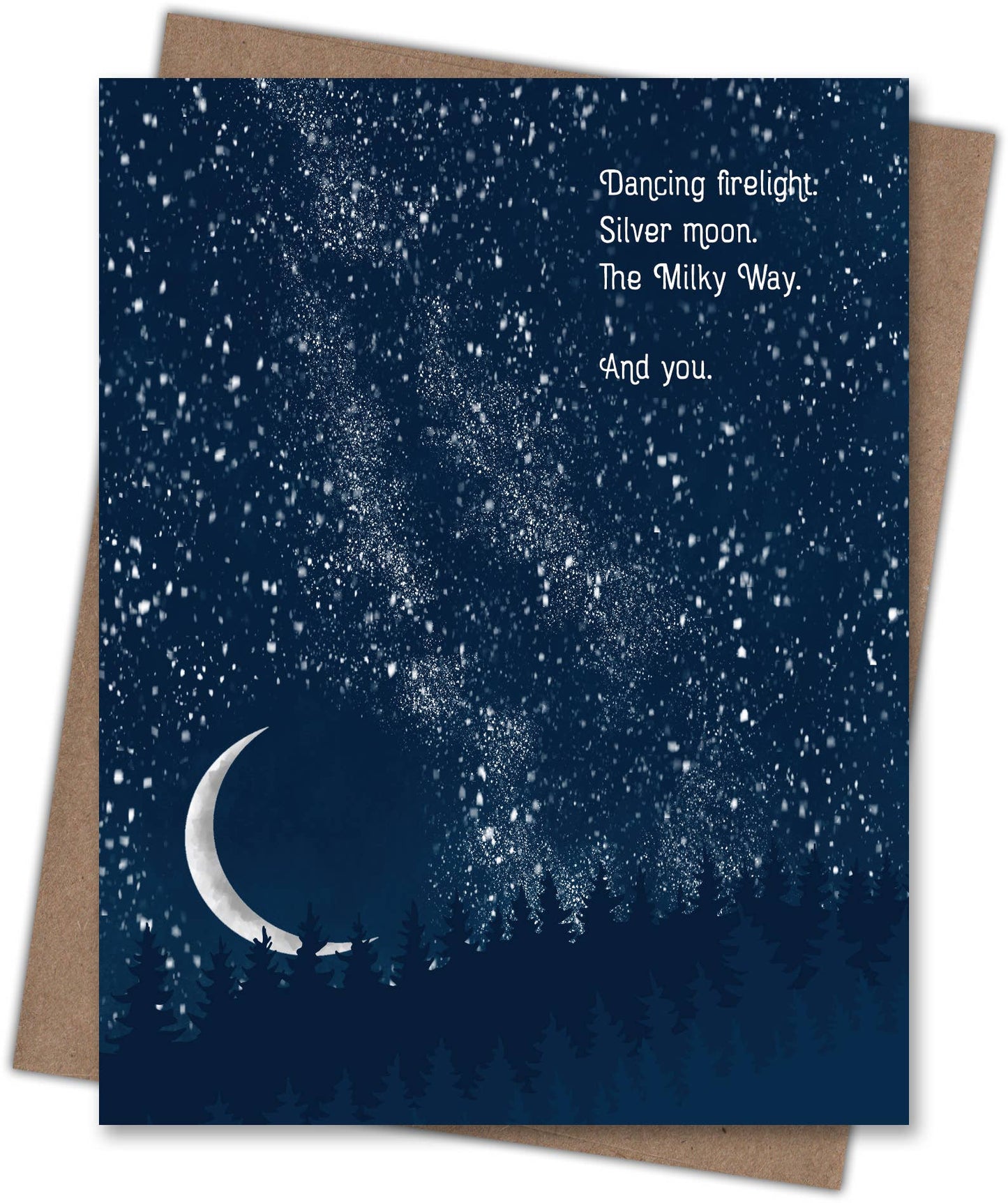 Milky Way Love Card