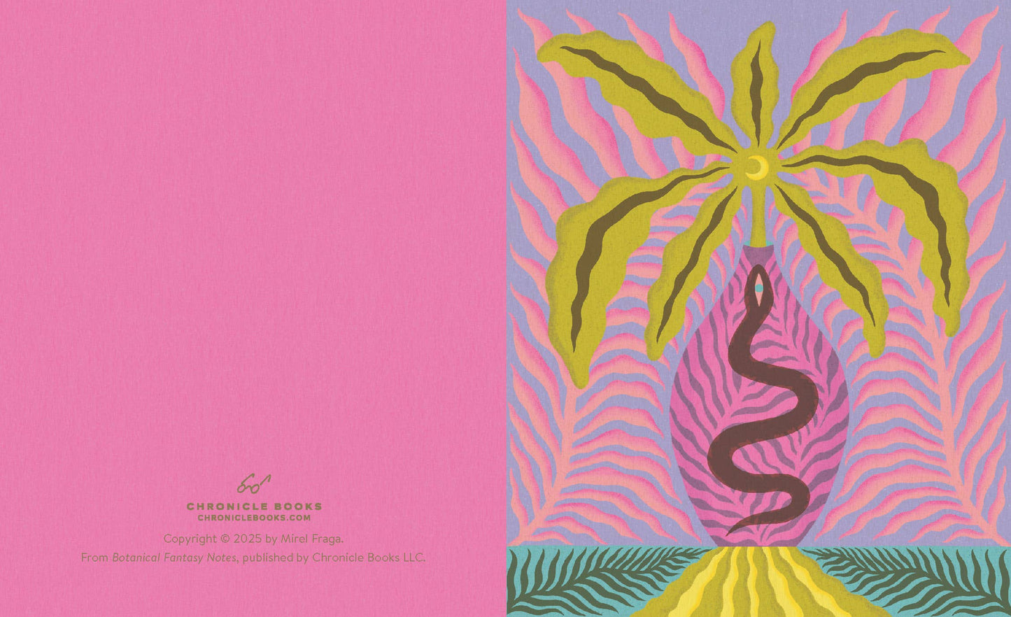 Botanical Fantasy Note Cards