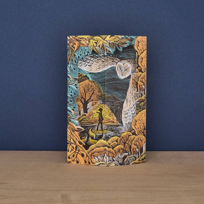 October Owl Die-Cut Card