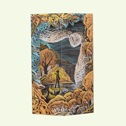 October Owl Die-Cut Card