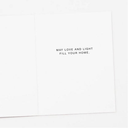 Blue Door Hanukkah Card