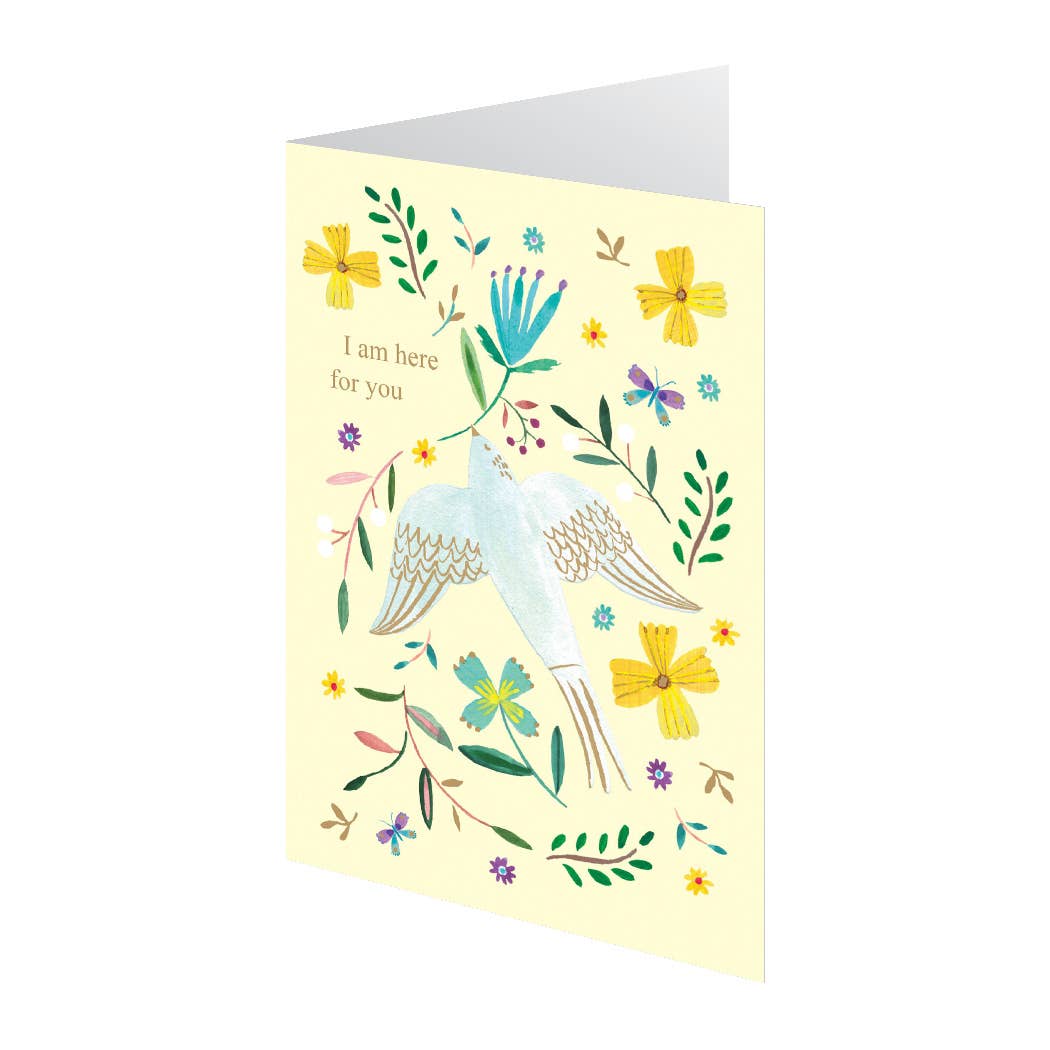 Thoughtful Dove Petite Sympathy Card