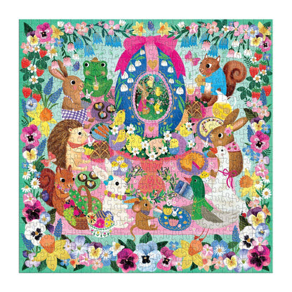 Egg-cellent Day Foil Family Puzzle - 500pc