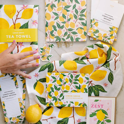 Lemon Grove Assorted Notecard Set
