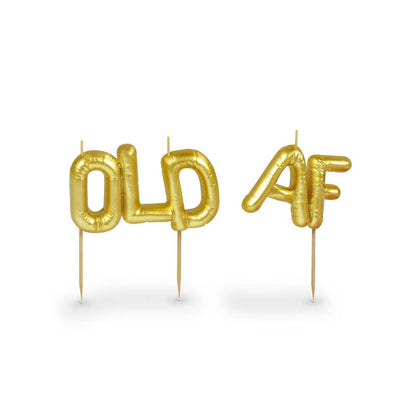 Lighten Up Party Candles: Old AF