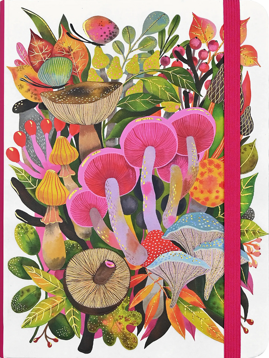 Mushroom Medley Hardcover Journal