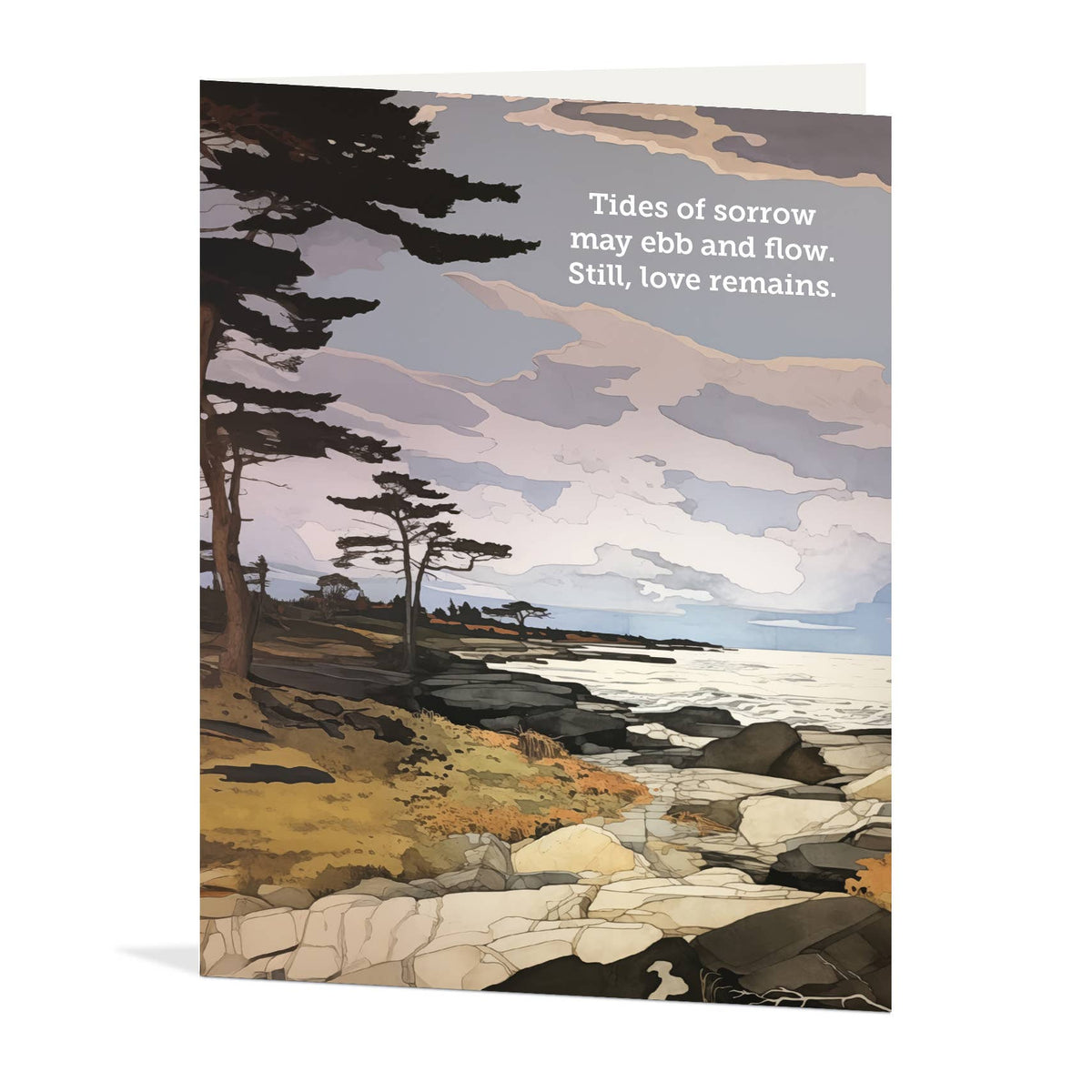 Tides Sympathy Card