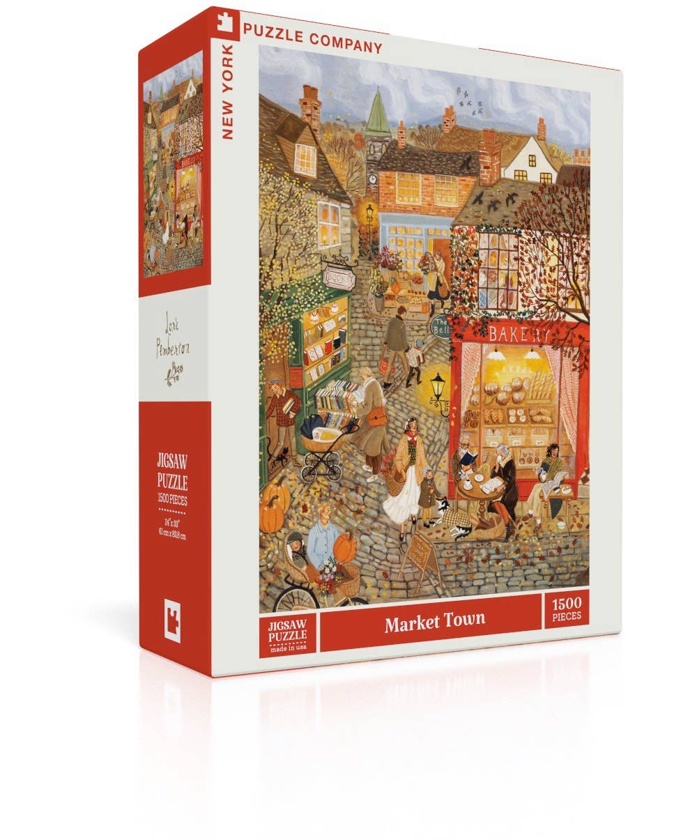 Market Town 1500 Piece Puzzle