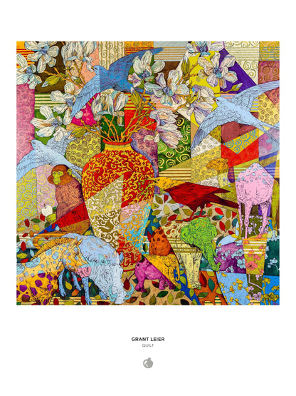 Grant Leier: Quilt Jigsaw Puzzle - 1000pc