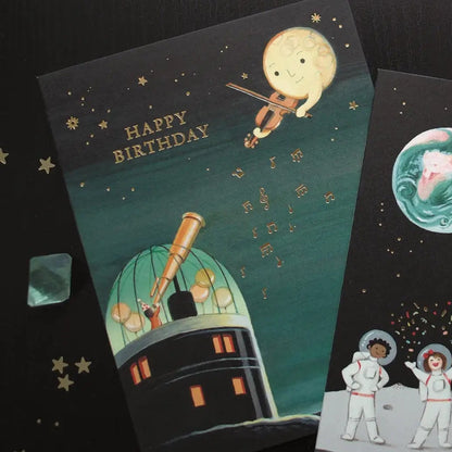 Observatory Birthday Card