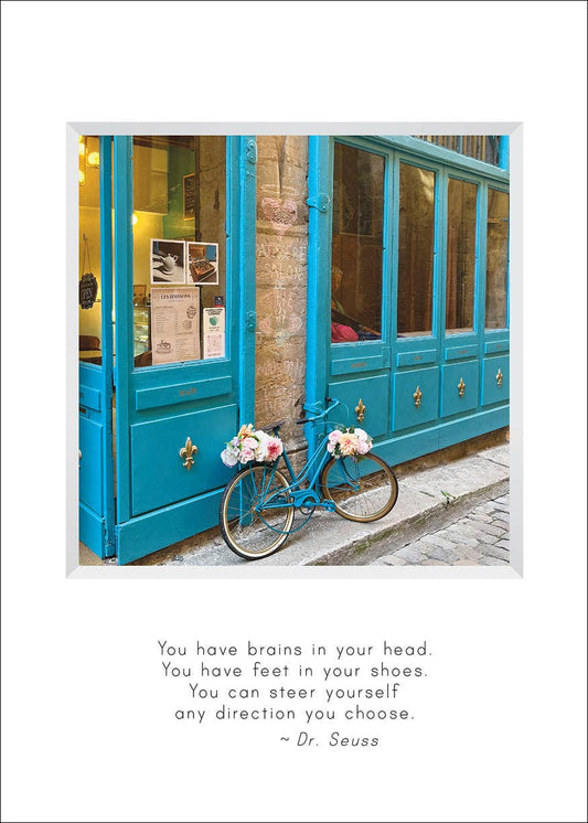 Fleur de Lis Congratulations Card & Bookmark