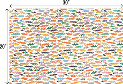 Lightning Bolts Designer Tissue Paper