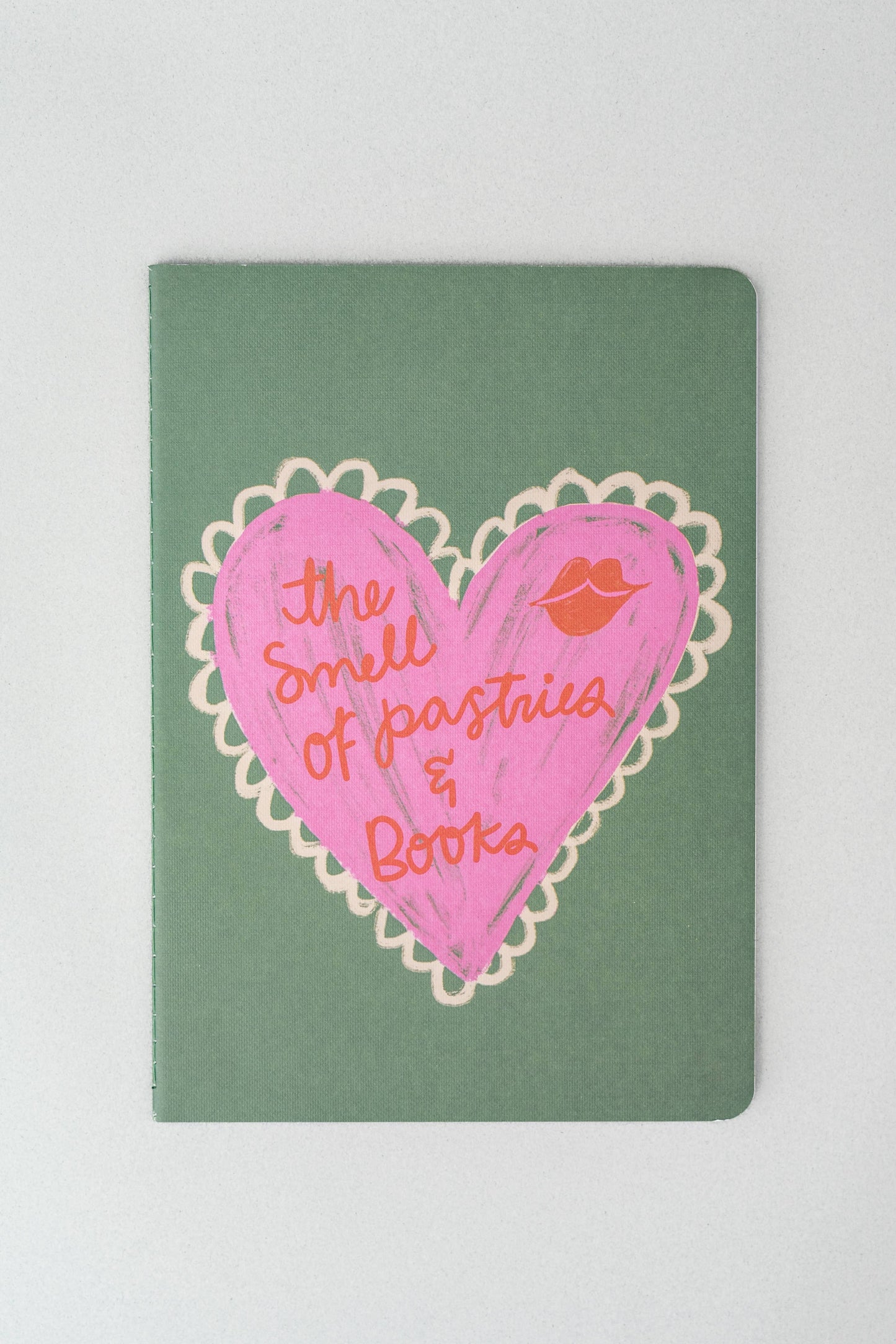 Pastries and Books Notebook, Set of 3