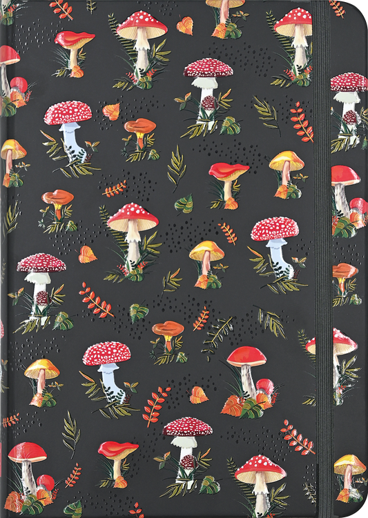 Mushrooms Hardcover Journal