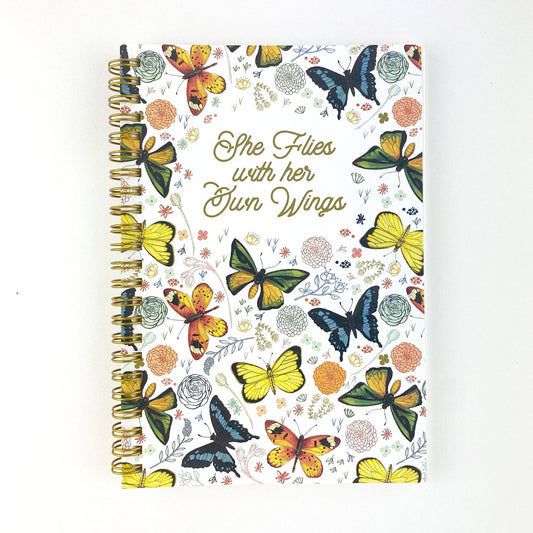 Butterfly She Flies-Big Ideas Spiral Bound Notebook