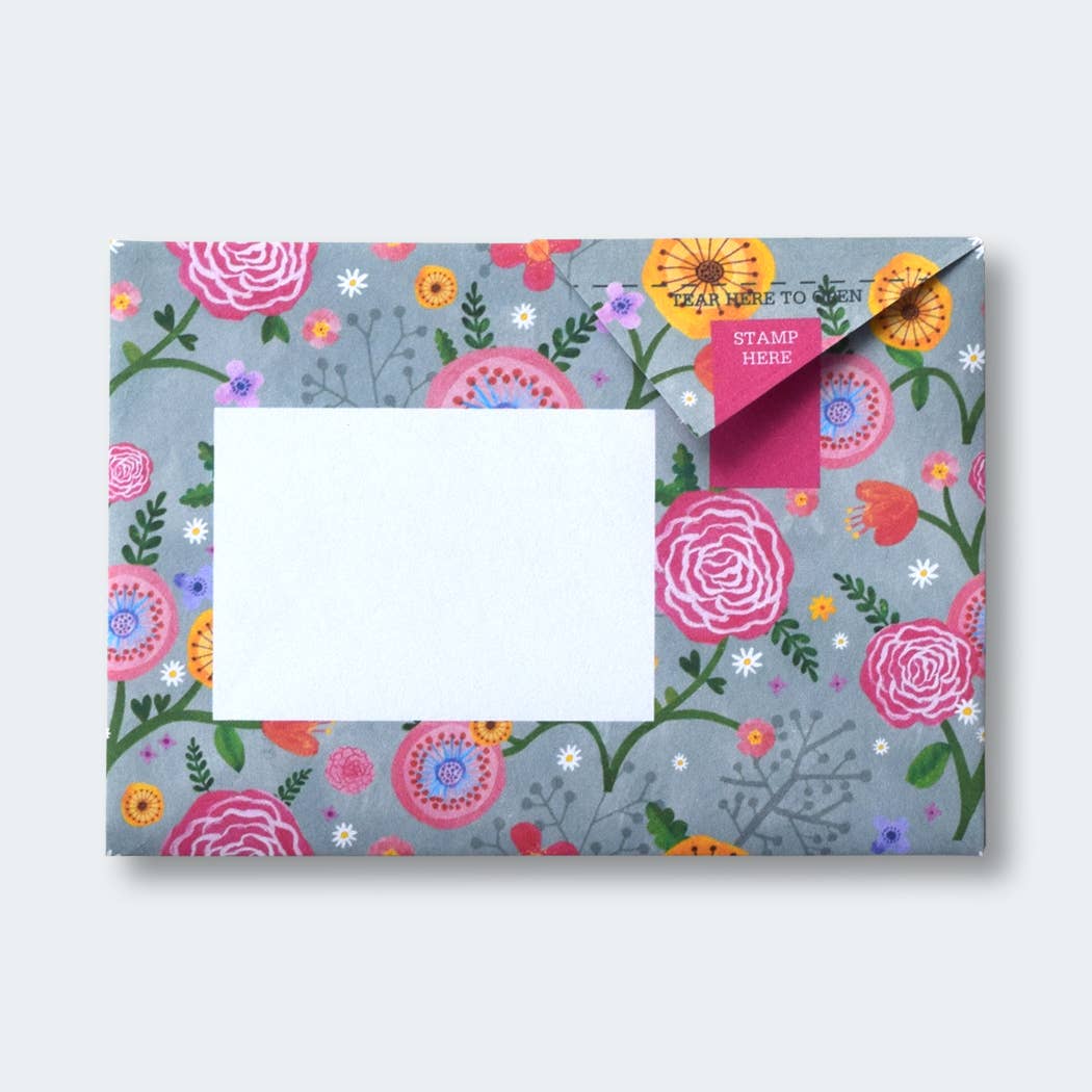 Wildflower Pigeon Folding Letter Pack