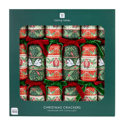 Classic Red & Green Christmas Crackers