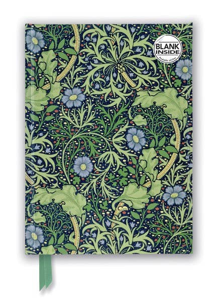 William Morris: Seaweed Blank Journal