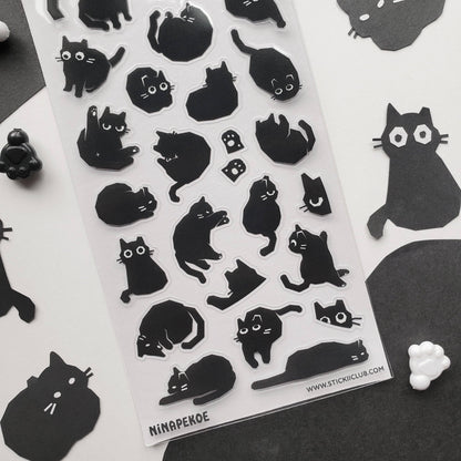 The Night Meows Sticker Sheet