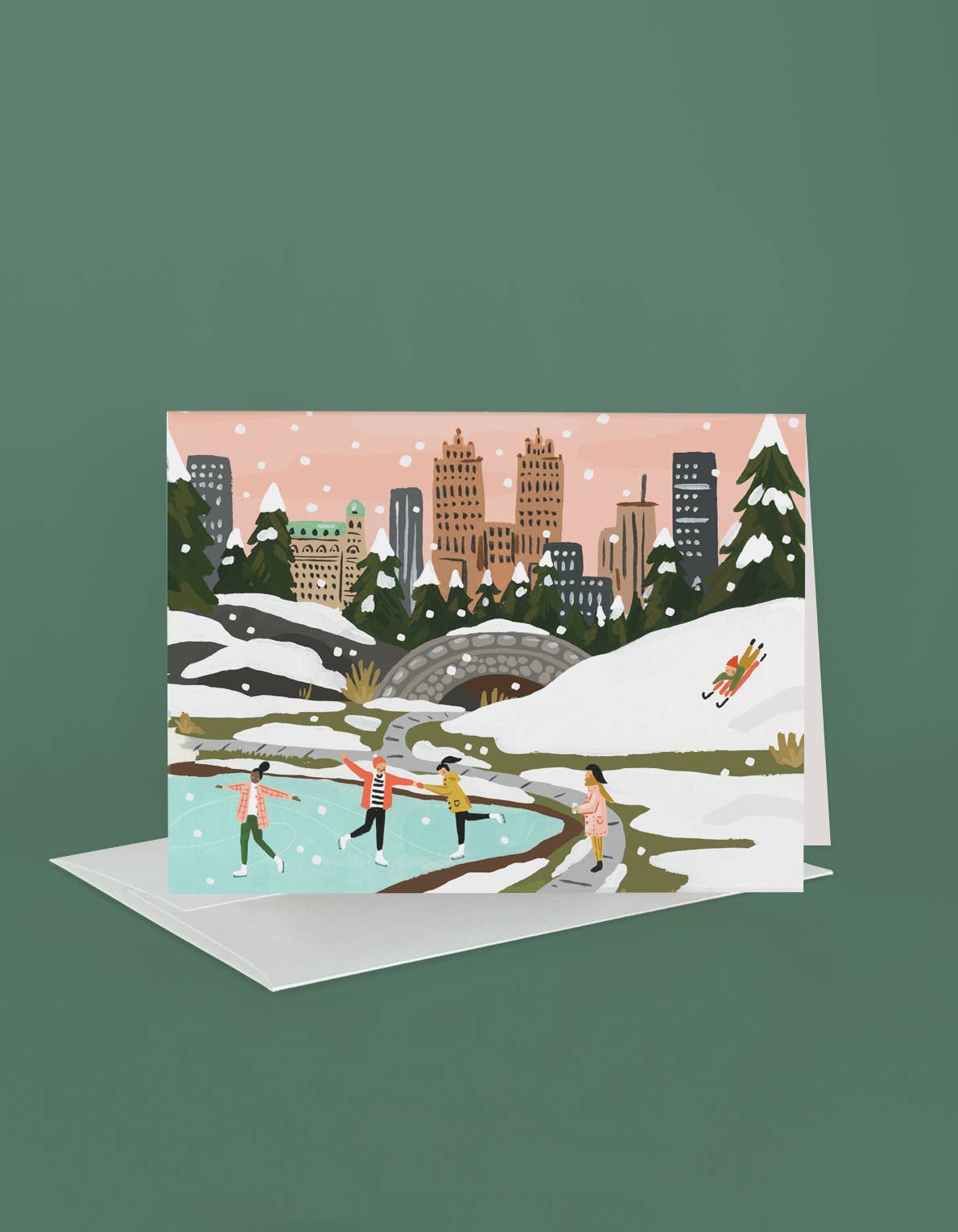 NYC Central Park Holiday Card