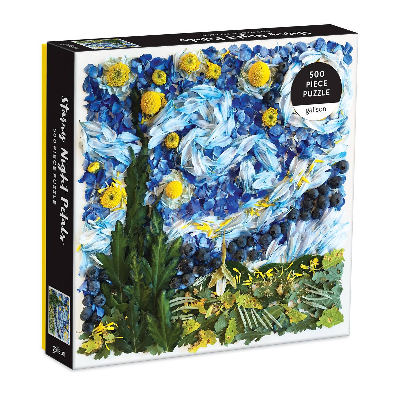Irregular Wooden Puzzle Adult High Difficulty Creative Gift(The Starry Night)