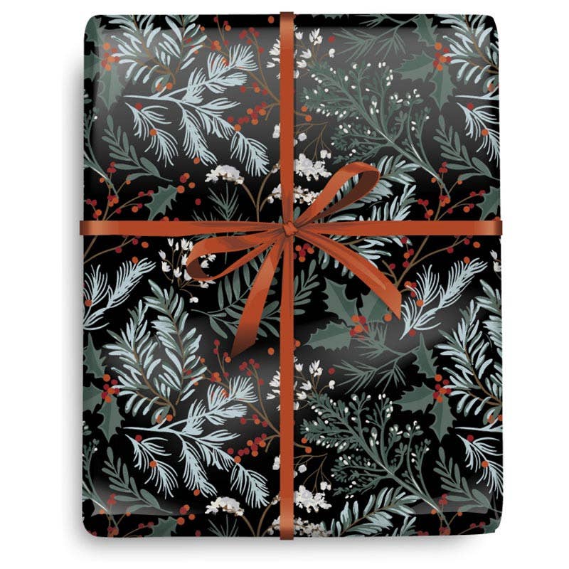 Frost Kissed Holiday Wrapping Paper, 2 Rolls