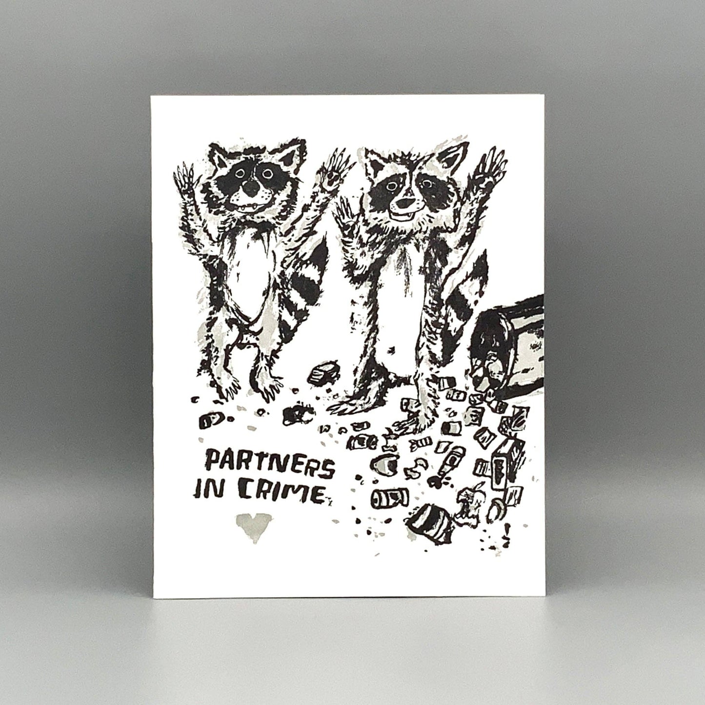 Partners In Crime BFF Card