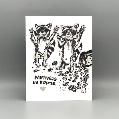 Partners In Crime BFF Card